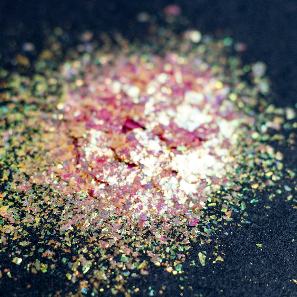 Rose Gold-Champagne Aurora Flakes, photo 8