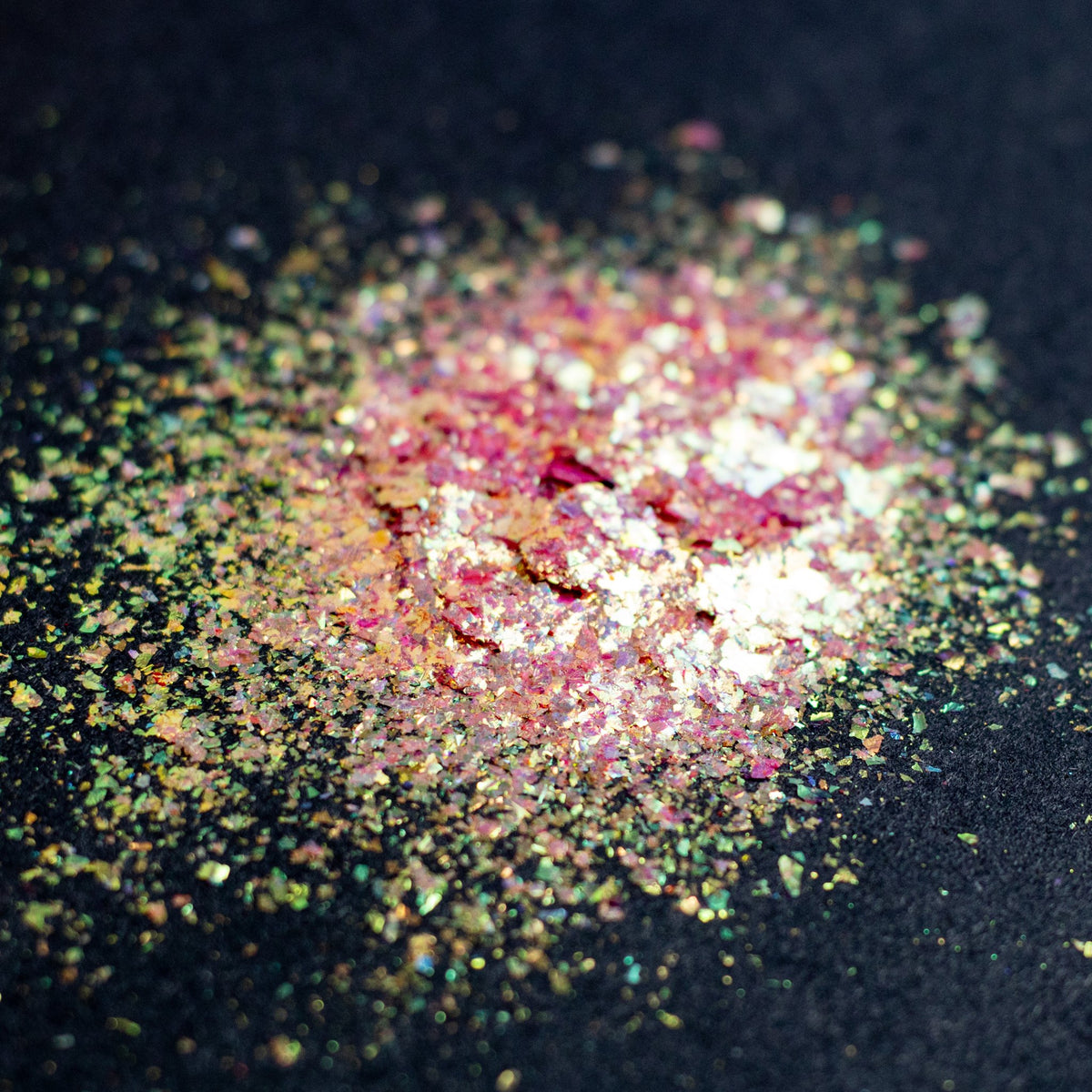 Rose Gold-Champagne Aurora Flakes, photo 9