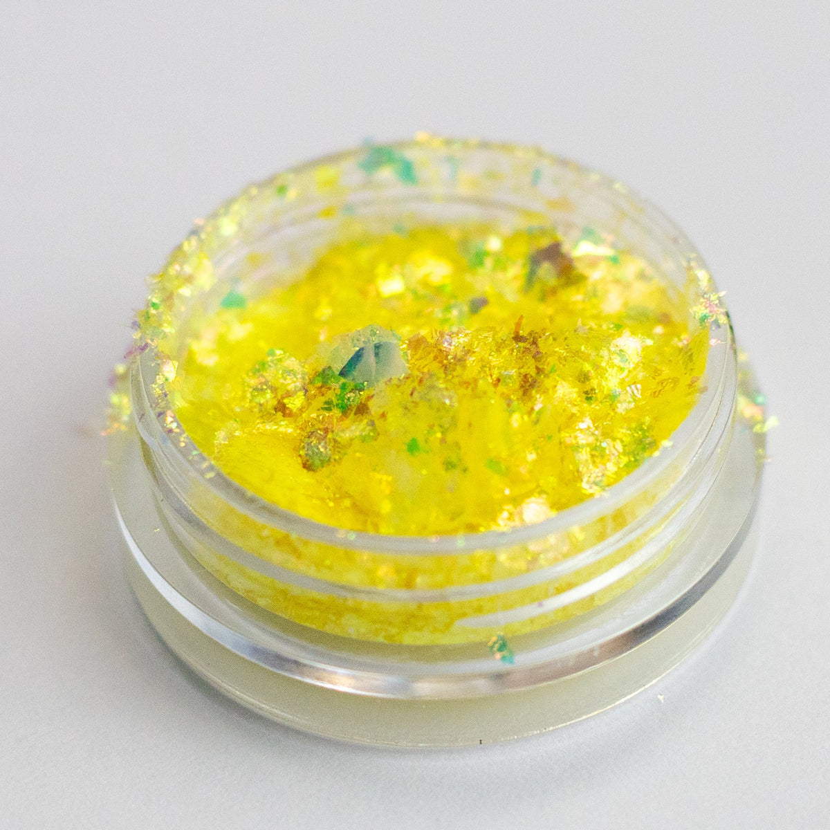 Lemon Yellow-Green Aurora Flakes, photo 2
