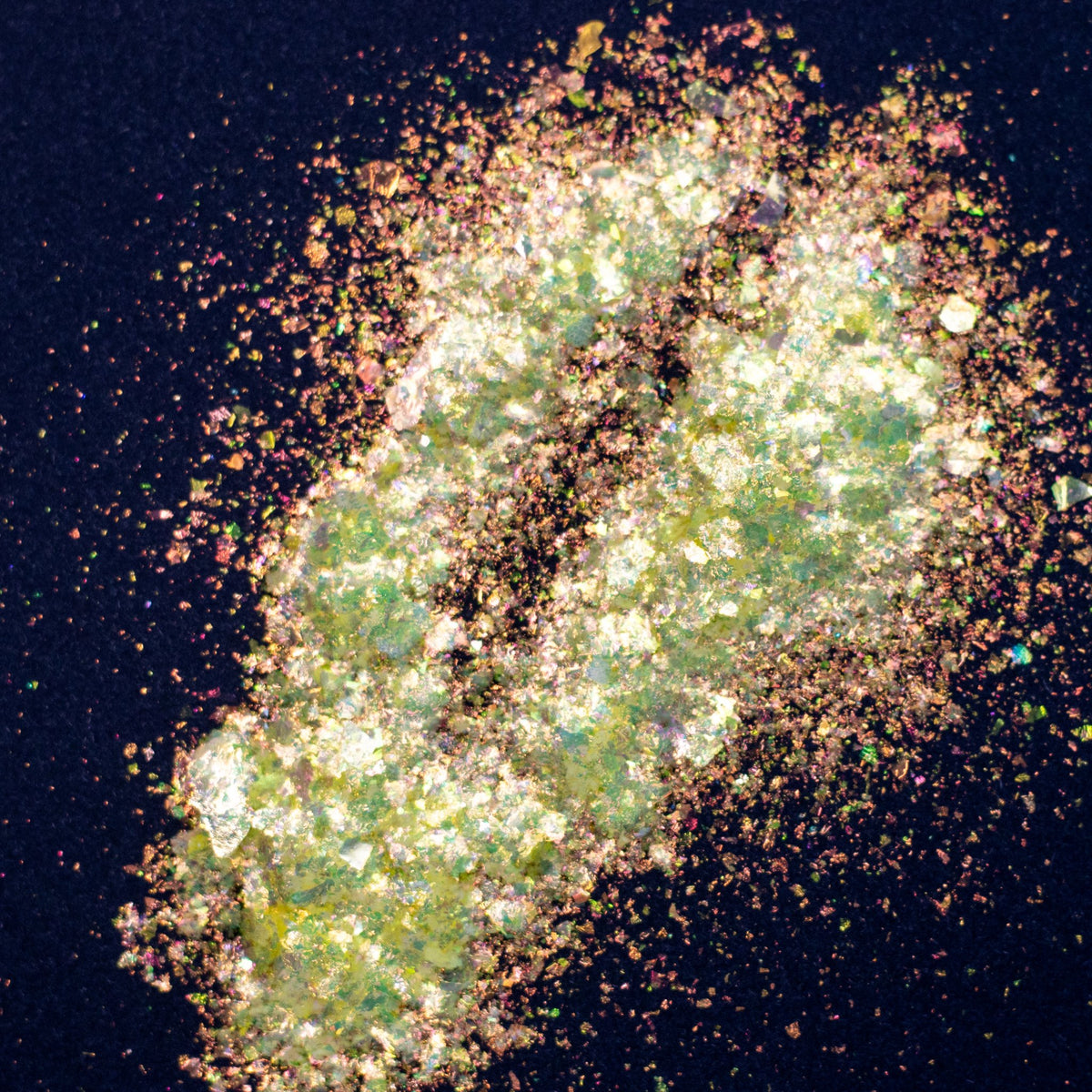 Lemon Yellow-Green Aurora Flakes, photo 8