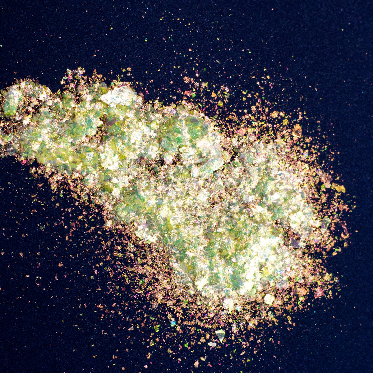 Lemon Yellow-Green Aurora Flakes, photo 9