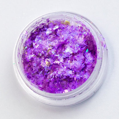 Violet-Purple Aurora Flakes, photo 1
