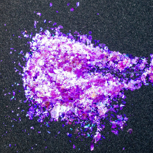 Violet-Purple Aurora Flakes, photo 6