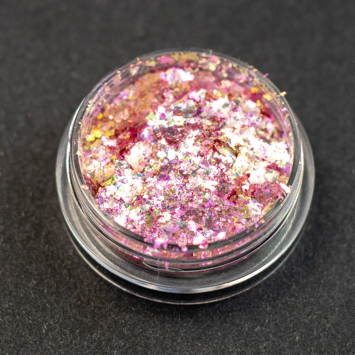 Pink Rose Gold Aurora Flakes, photo 5
