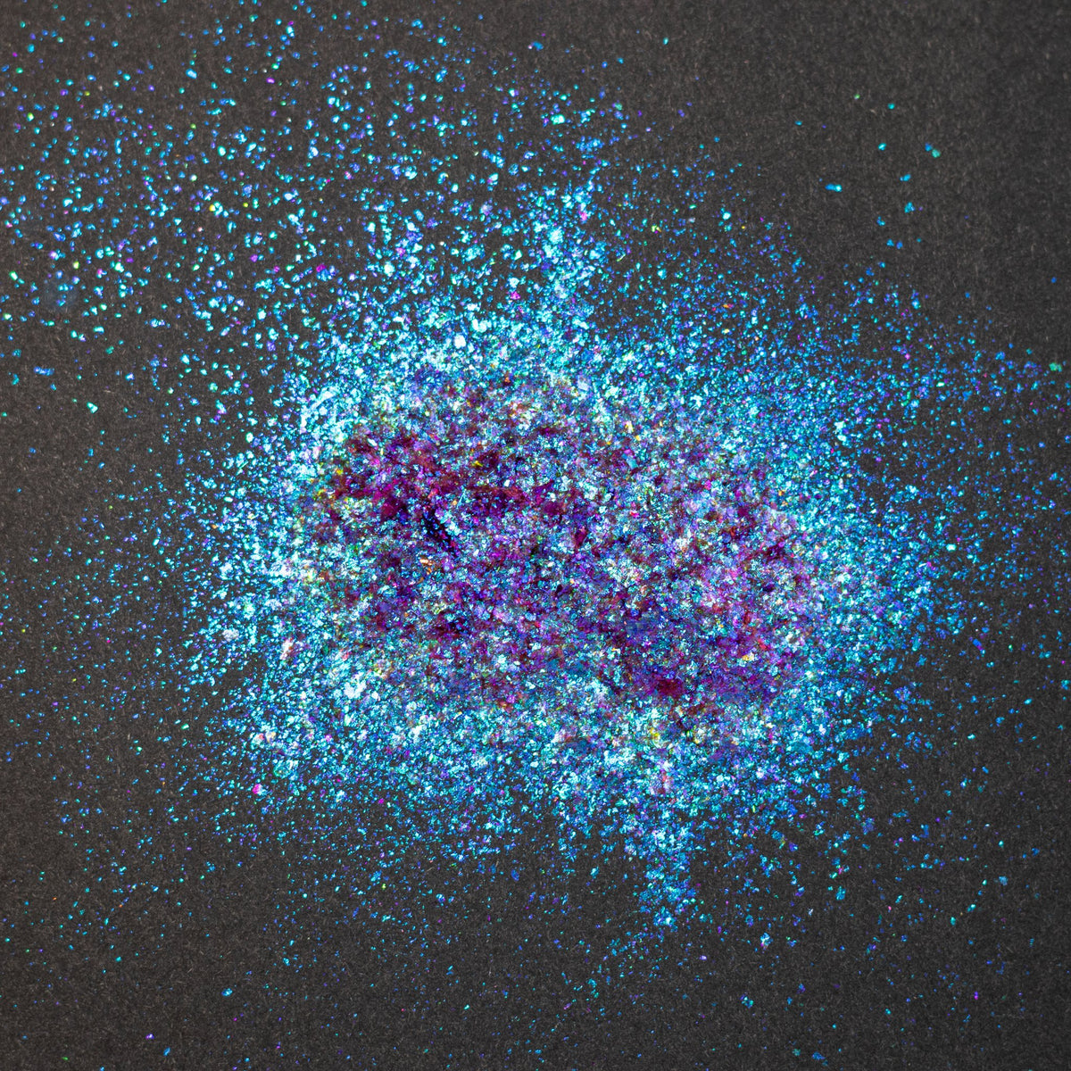 Ice Blue-Cyan-Magenta Aurora Flakes, photo 8