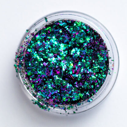 Green-Blue-Magenta Chameleon Flakes, photo 1