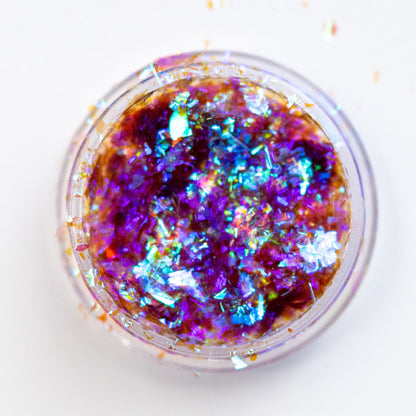 Cyan Blue-Purple Chameleon Flakes, photo 1