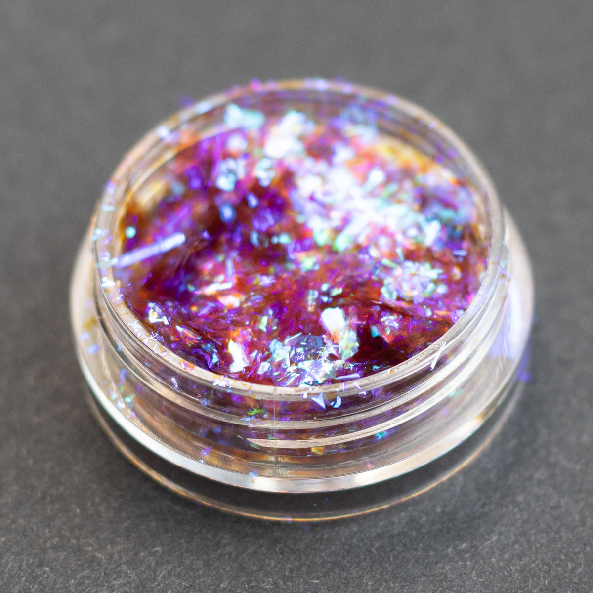 Cyan Blue-Purple Chameleon Flakes, photo 4