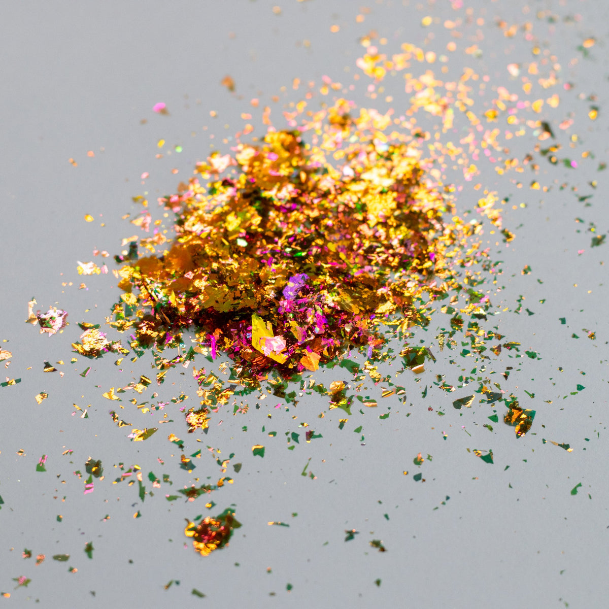 Pink-Gold-Orange Chameleon Flakes, photo 11