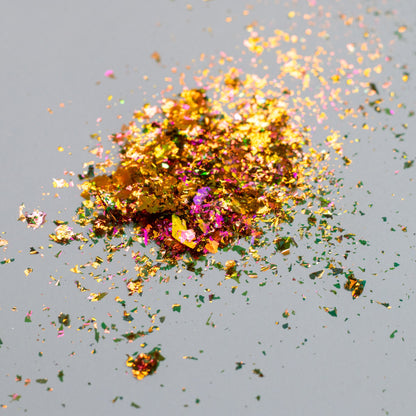 Pink-Gold-Orange Chameleon Flakes, photo 11