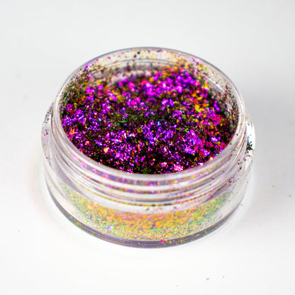 Purple-Pink-Gold Chameleon Flakes, photo 2