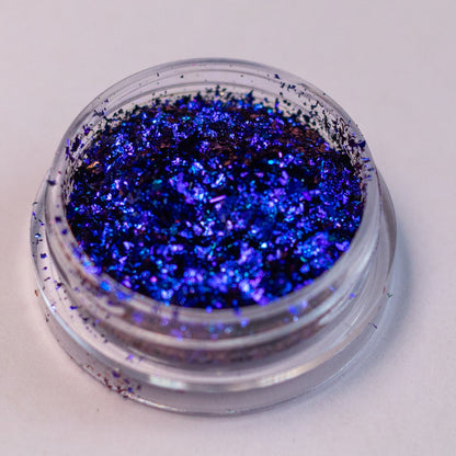 Blue-Indigo-Cyan Chameleon Flakes, photo 6