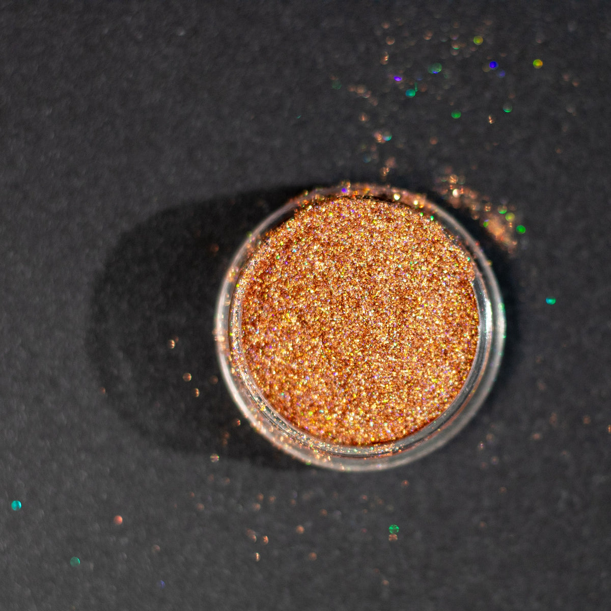 Rose Gold Holographic Fine Glitter, photo 1