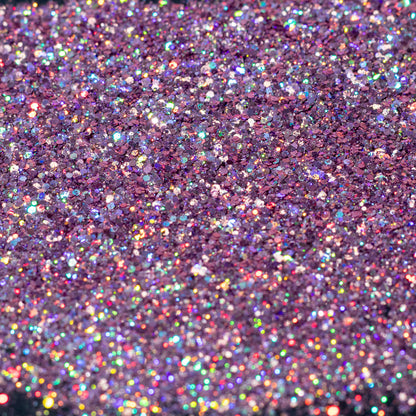 Lilac Pink Holographic Mixed Glitter, photo 5