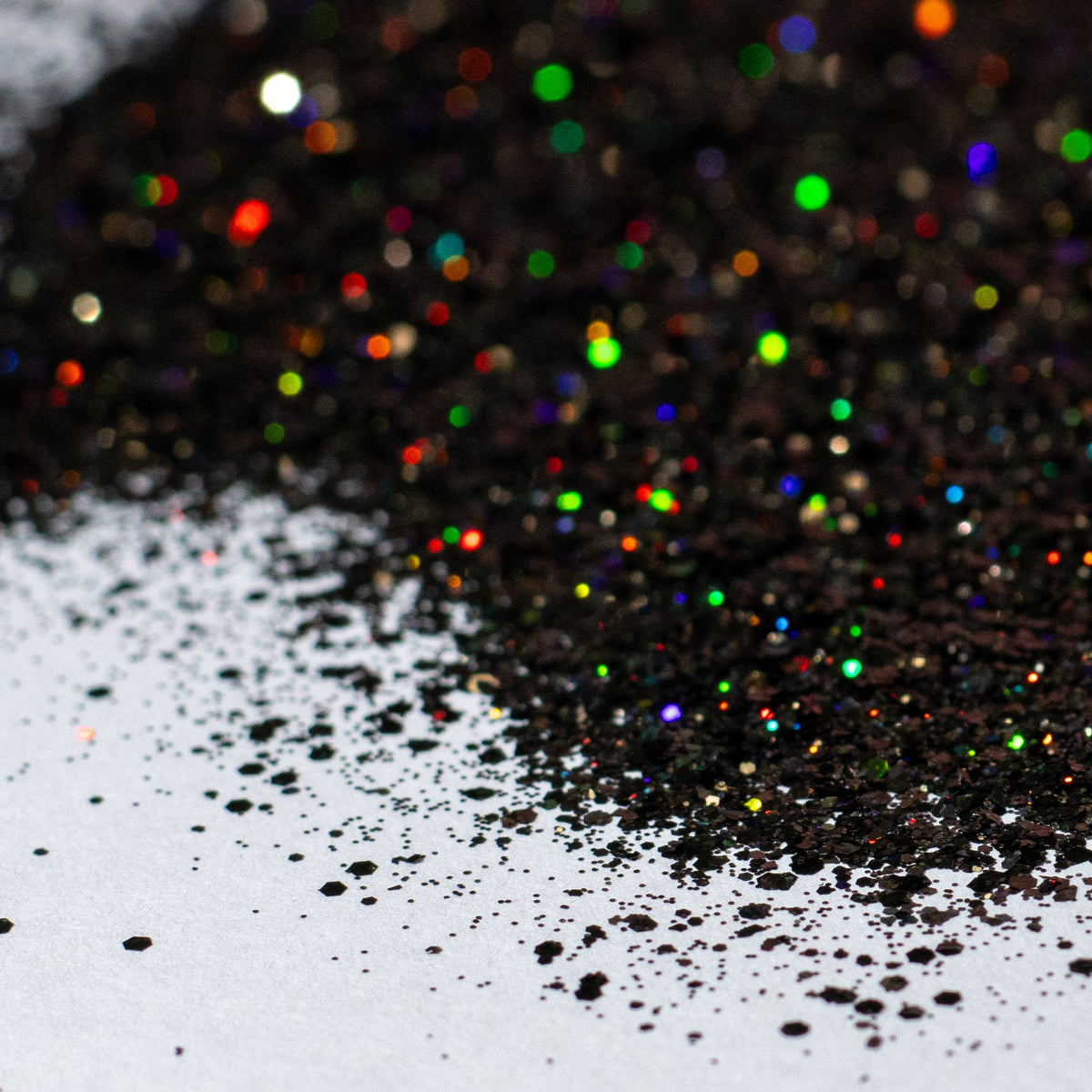 Black Holographic Mixed Glitter, photo 10