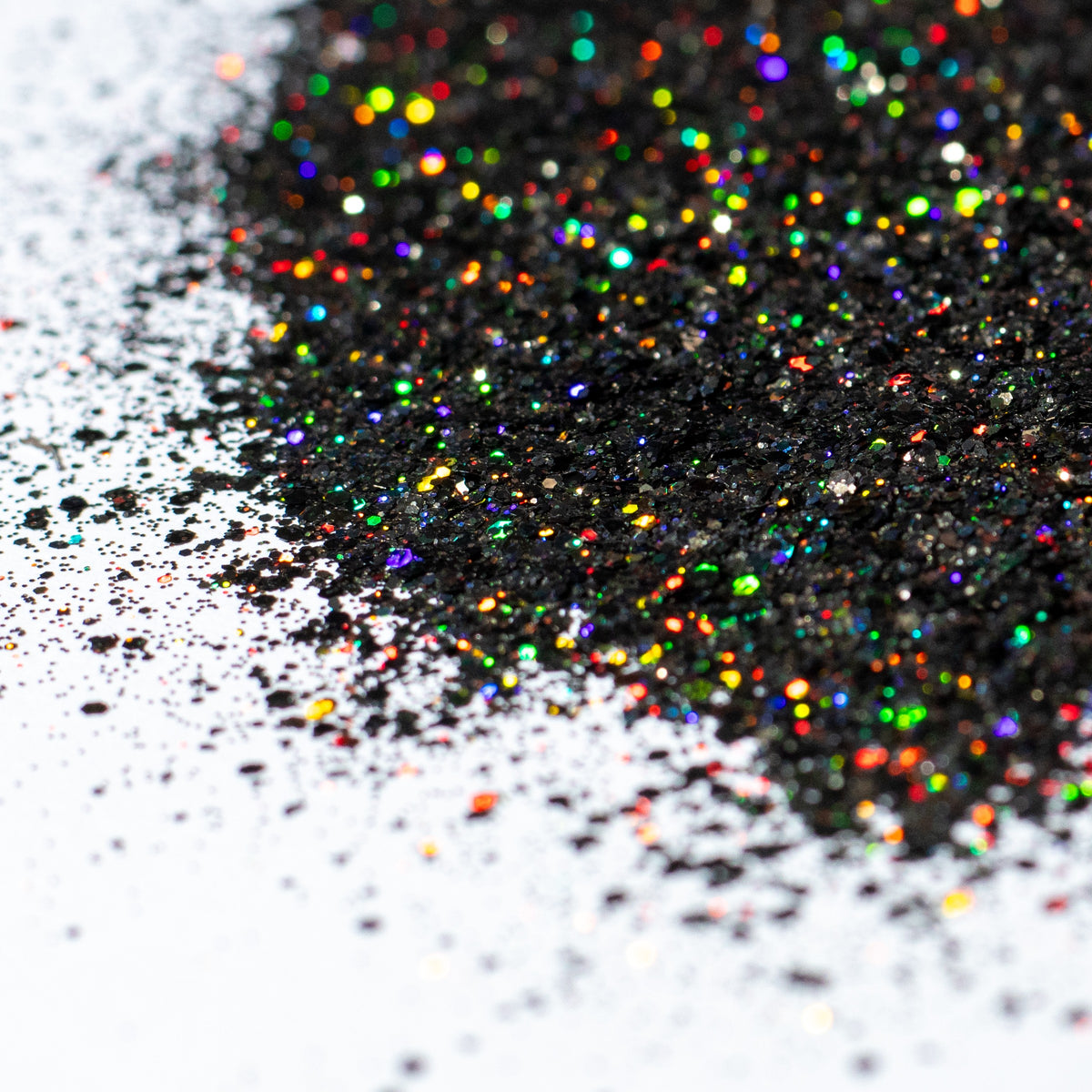 Black Holographic Mixed Glitter, photo 11
