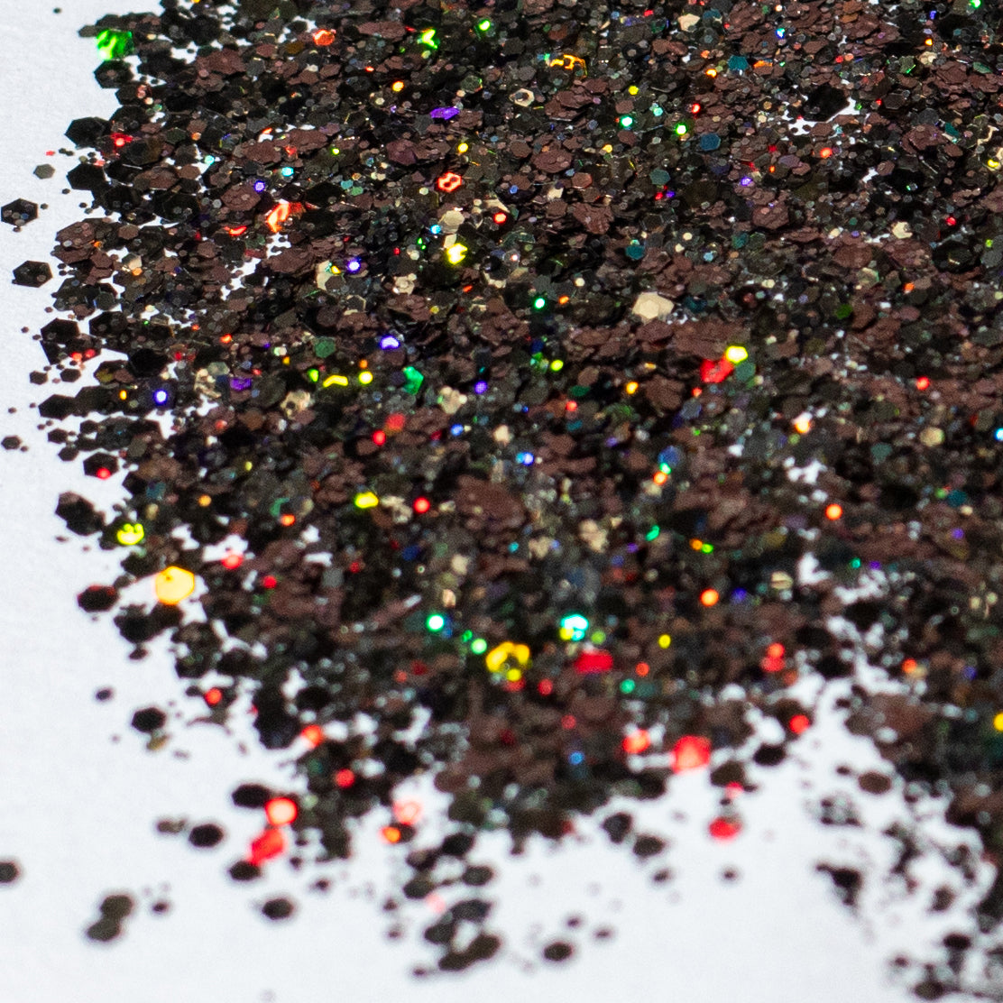 Black Holographic Mixed Glitter, photo 4