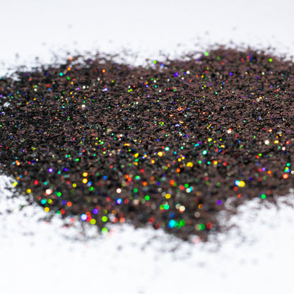 Black Holographic Mixed Glitter, photo 6