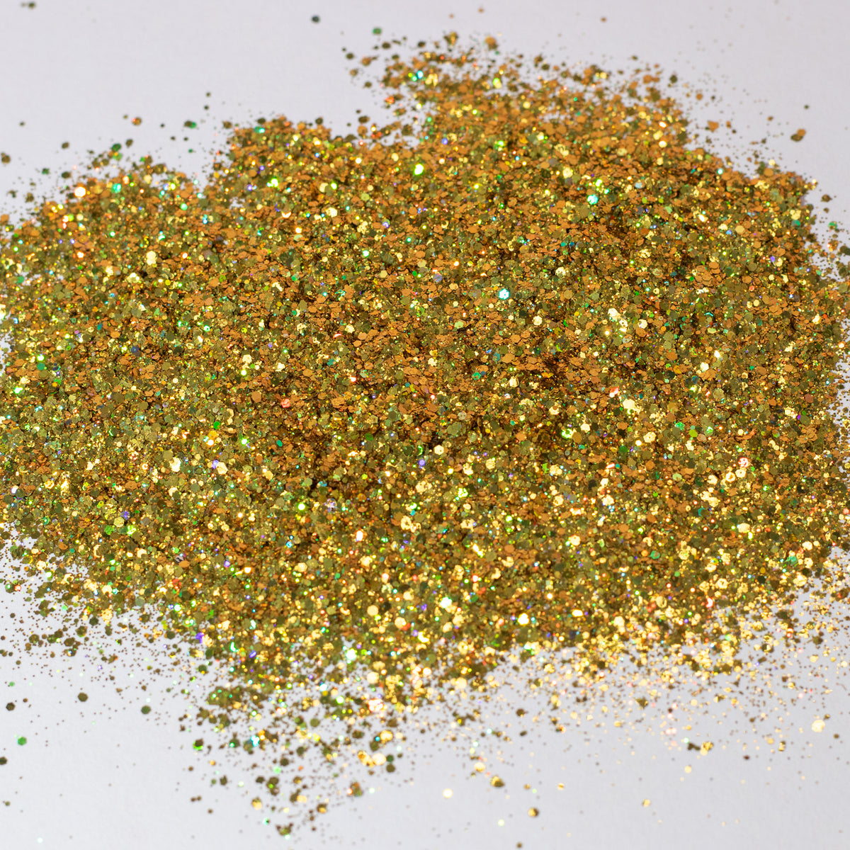 Bright Gold Holographic Mixed Glitter, photo 4