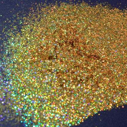 Bright Gold Holographic Mixed Glitter, photo 6
