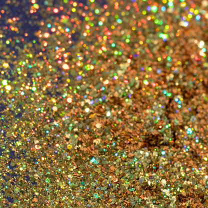 Bright Gold Holographic Mixed Glitter, photo 7