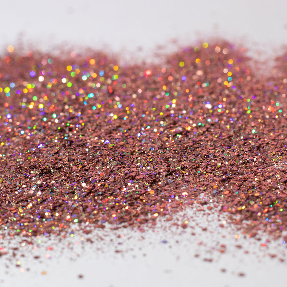 Rose Gold Holographic Mixed Glitter, photo 1