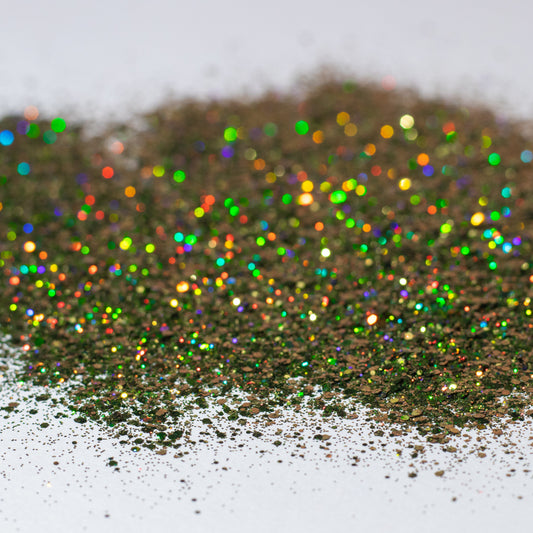 Sage Green Holographic Mixed Glitter, photo 1
