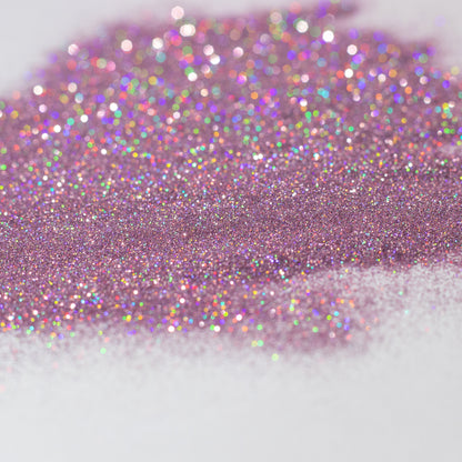 Lilac Pink Holographic Fine Glitter, photo 1