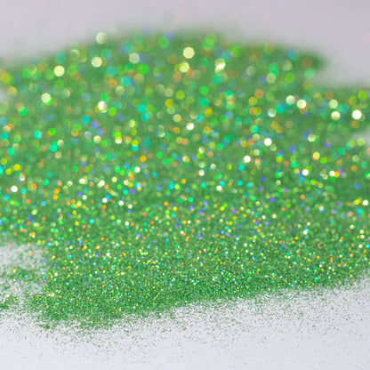 Mint Green Holographic Fine Glitter, photo 1