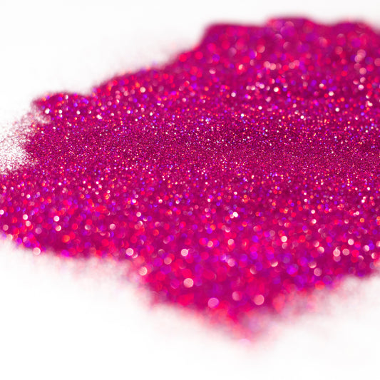 Fuchsia Holographic Fine Glitter, photo 1