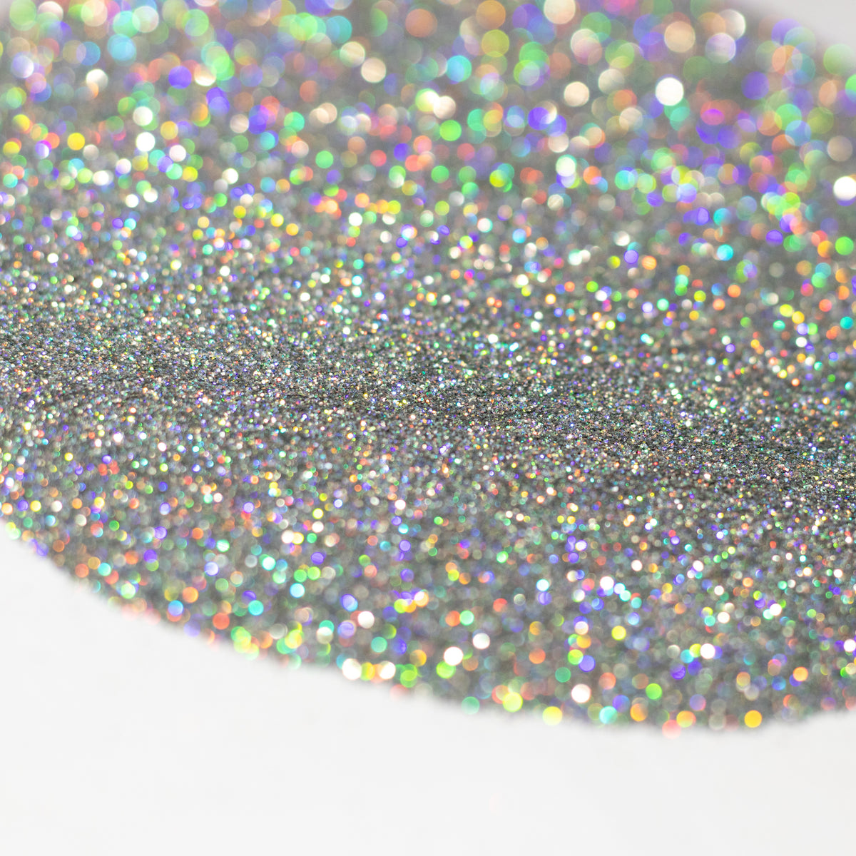 Silver Holographic Glitter, photo 1
