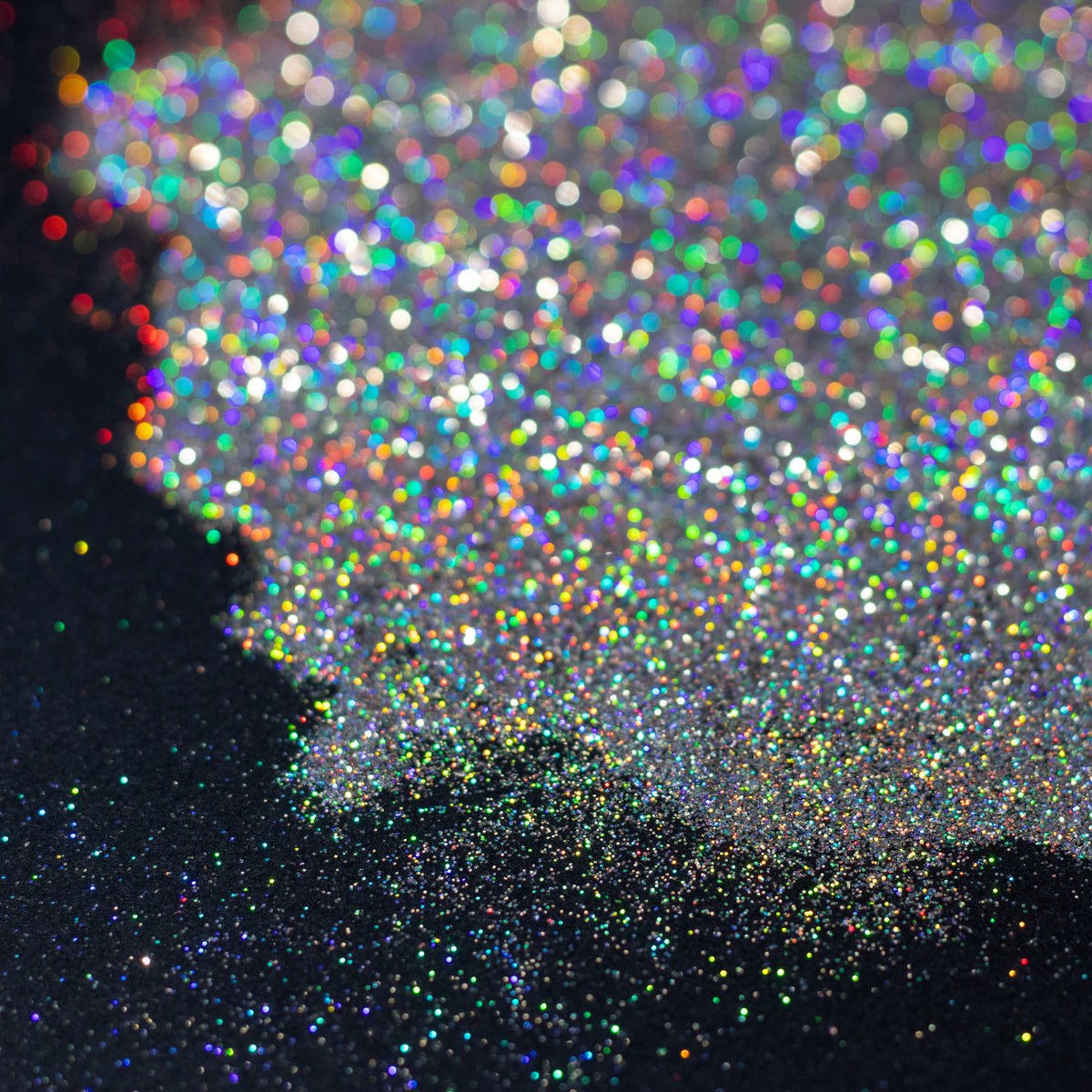 Silver Holographic Glitter, photo 2