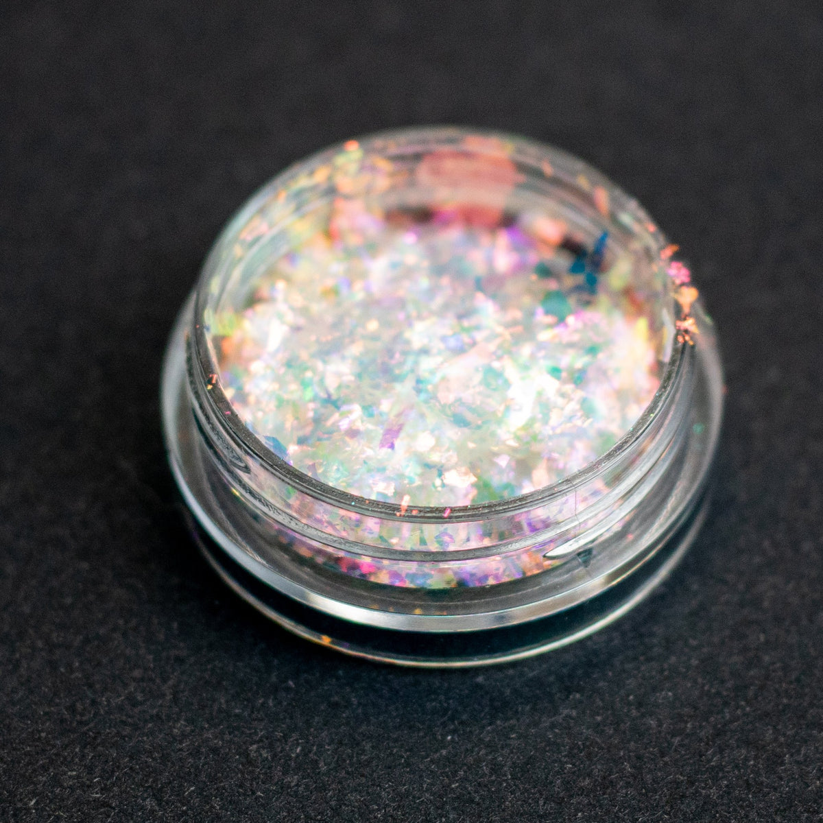 Magenta-Orange-Gold Iridescent Flakes, photo 6