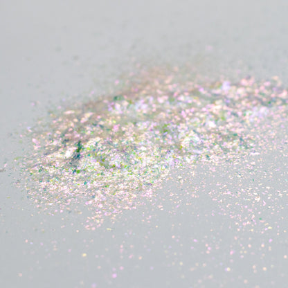 Cyan-Indigo-Pink Iridescent Flakes, photo 11
