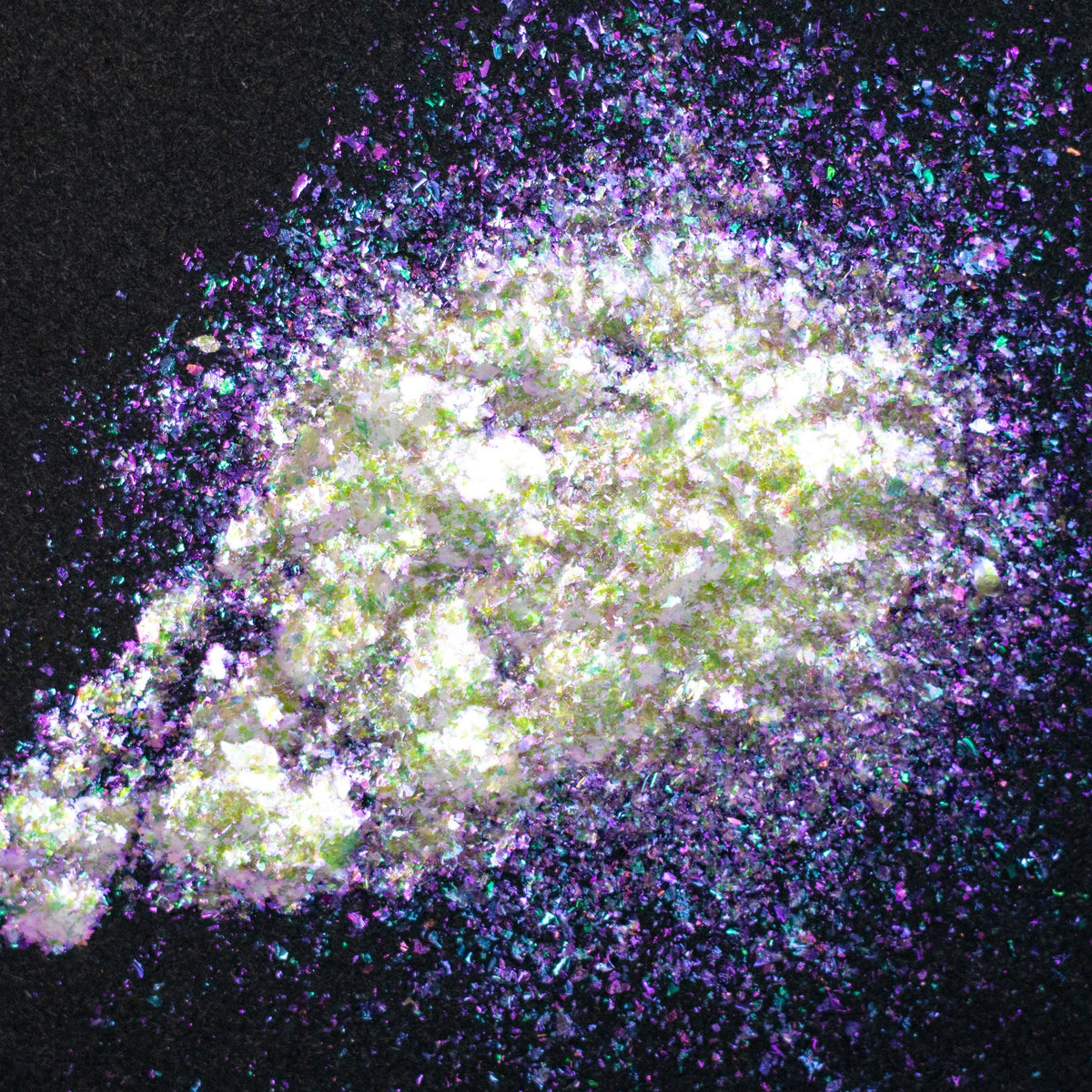 Cyan-Indigo-Pink Iridescent Flakes, photo 6
