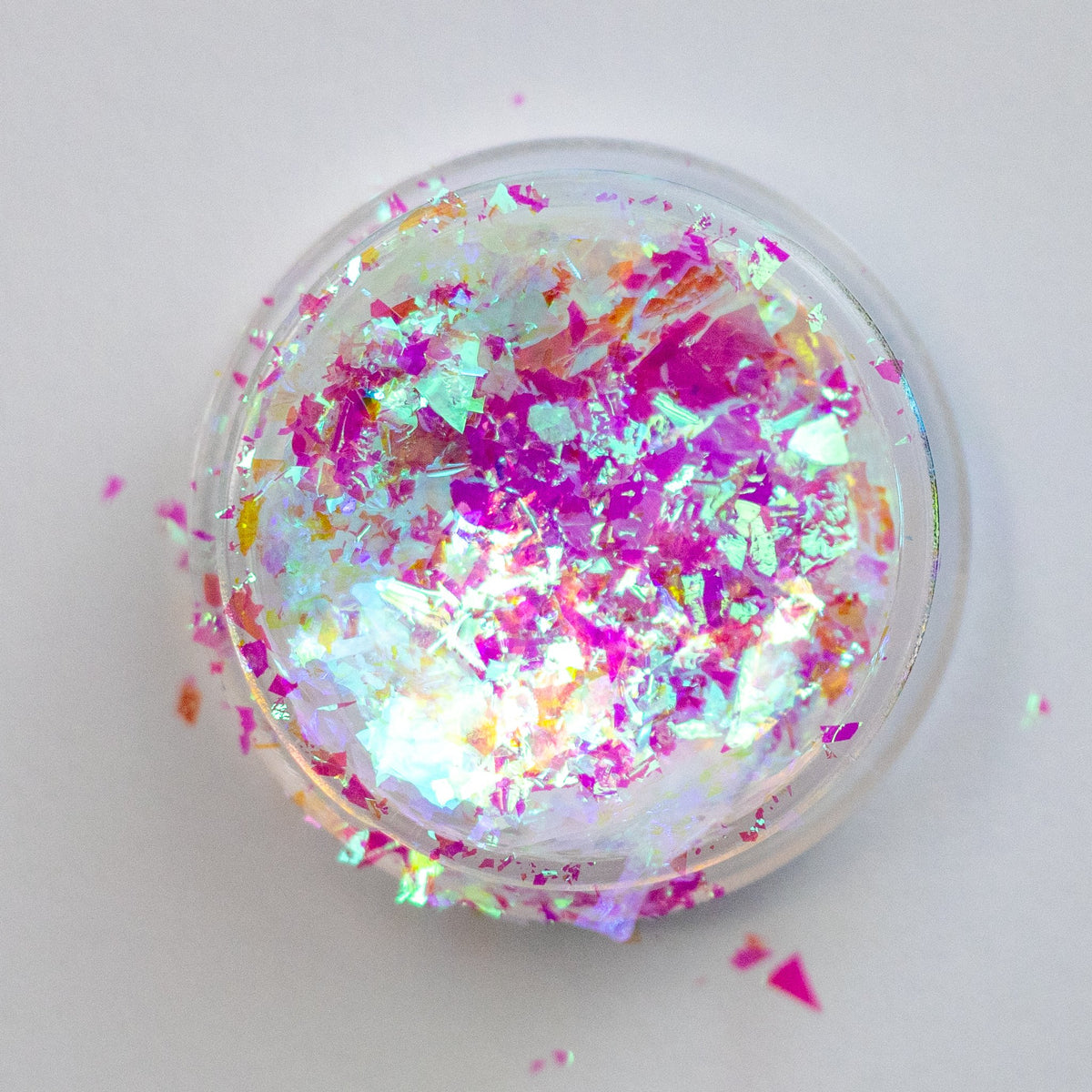 Green-Blue Iridescent Flakes, photo 1