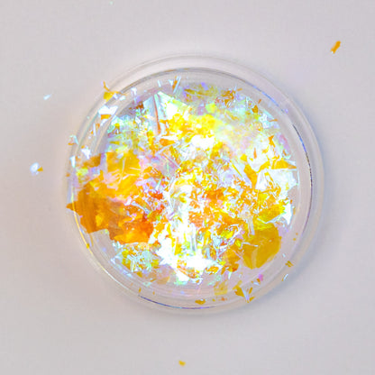Cyan-Blue Iridescent Flakes, photo 1