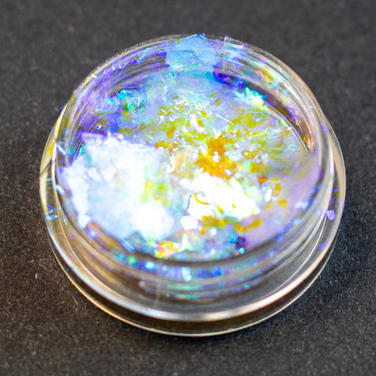 Cyan-Blue Iridescent Flakes, photo 6