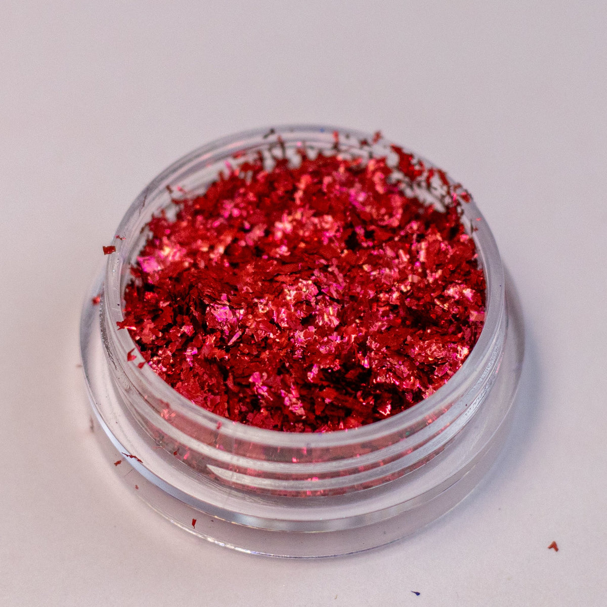 Cherry Red Metallic Flakes, photo 2