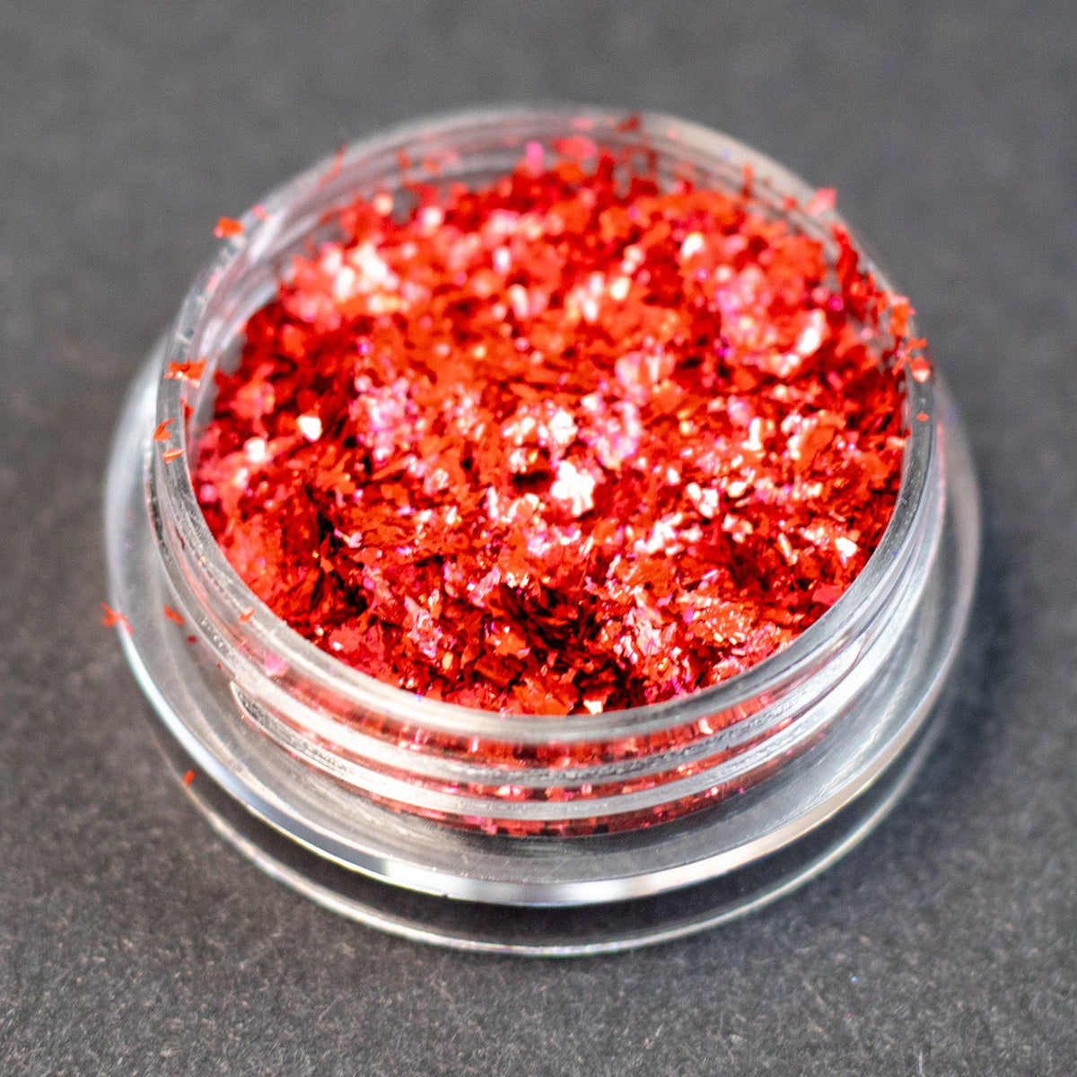 Cherry Red Metallic Flakes, photo 5