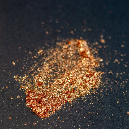 Champagne Copper Metallic Flakes, photo 6