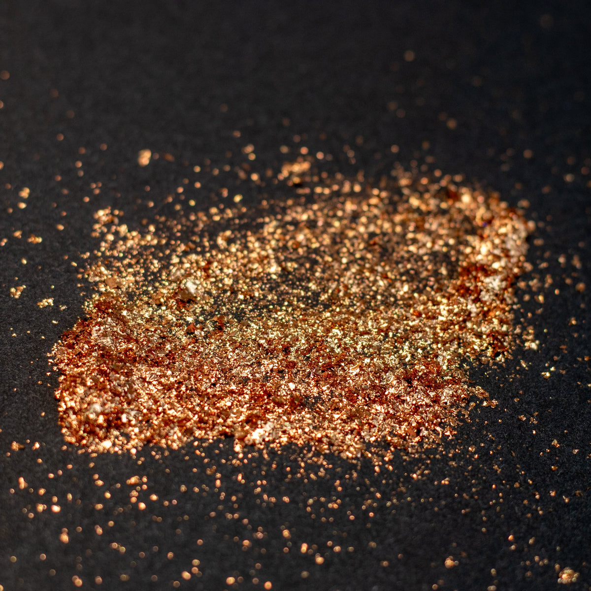 Champagne Copper Metallic Flakes, photo 7