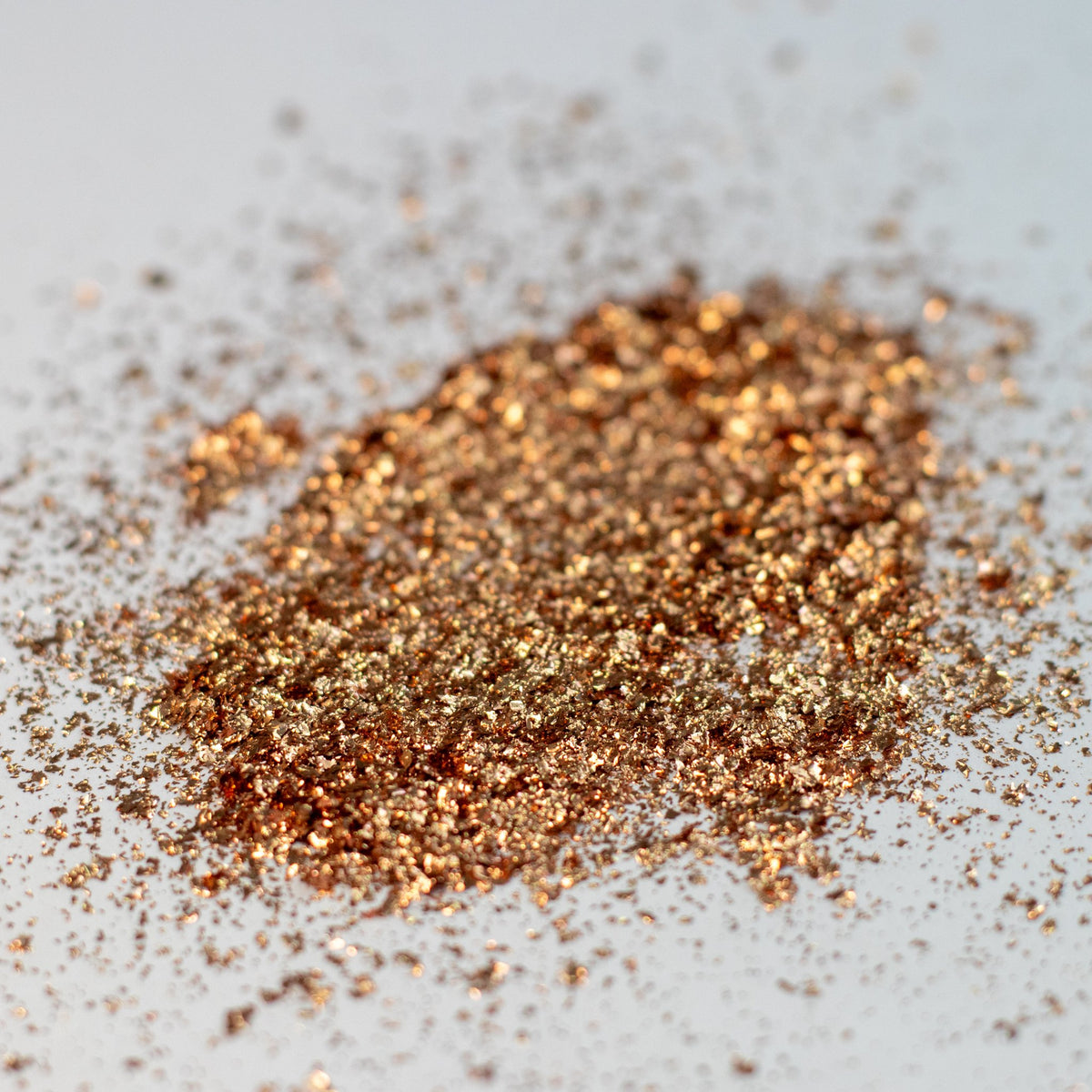Champagne Copper Metallic Flakes, photo 9