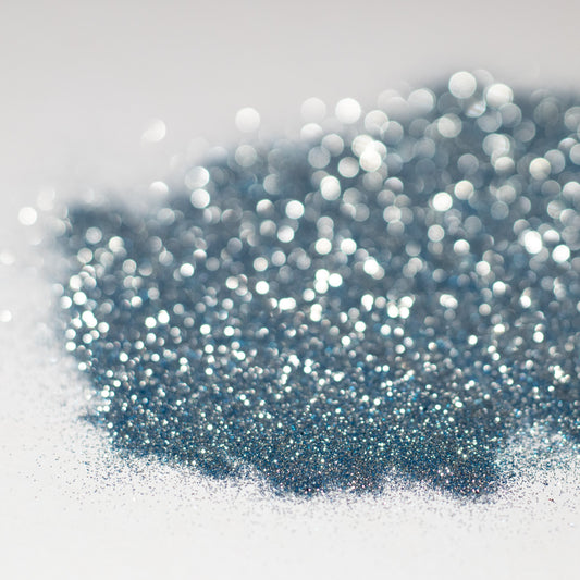 Silver Blue Reflective Glitter, photo 6